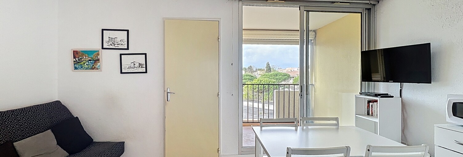 Appartement 2 Pièces 22 m² à vendre à Gruissan (11430)