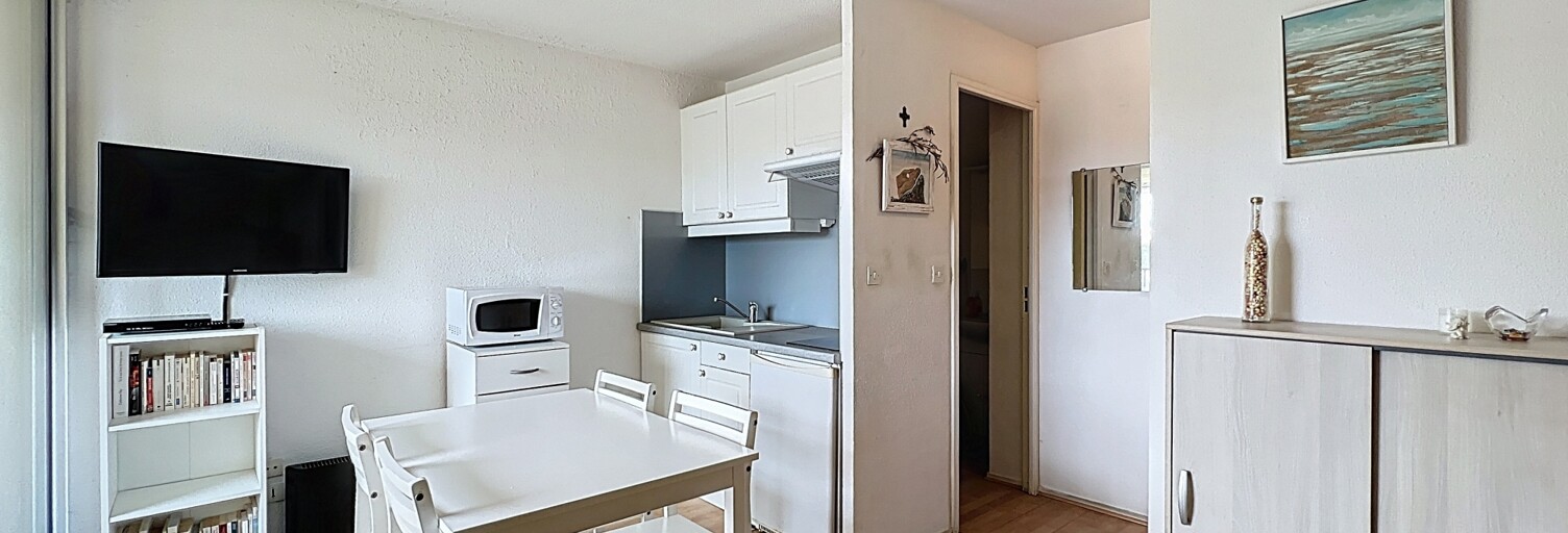 Appartement 2 Pièces 23 m² à vendre à Gruissan (11430)