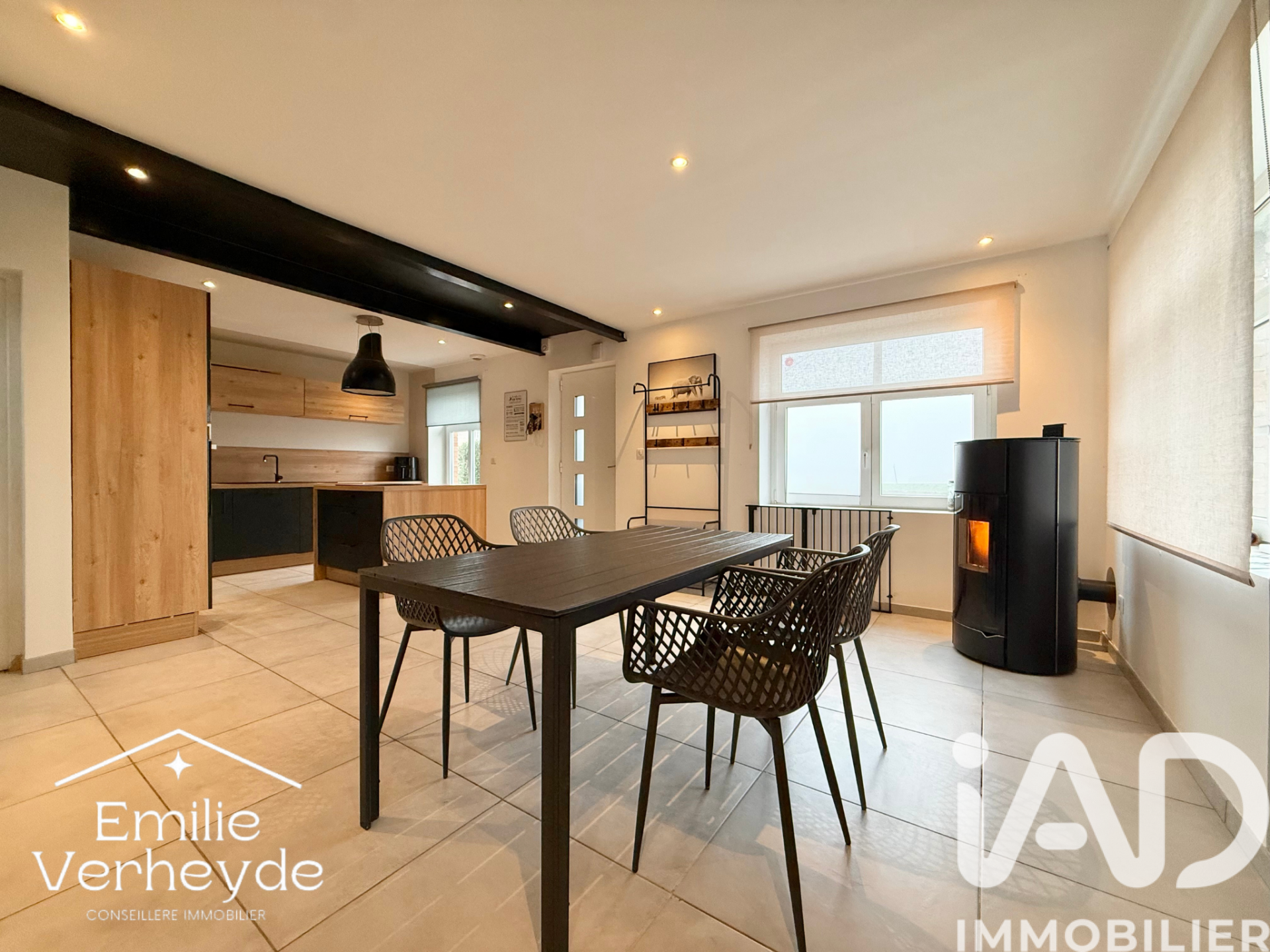 Moulle - 92m² - 5p. - 3ch.