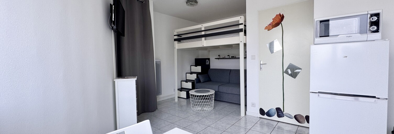 Appartement 1 Pièce 24 m² à vendre à Fort-Mahon-Plage (80120)