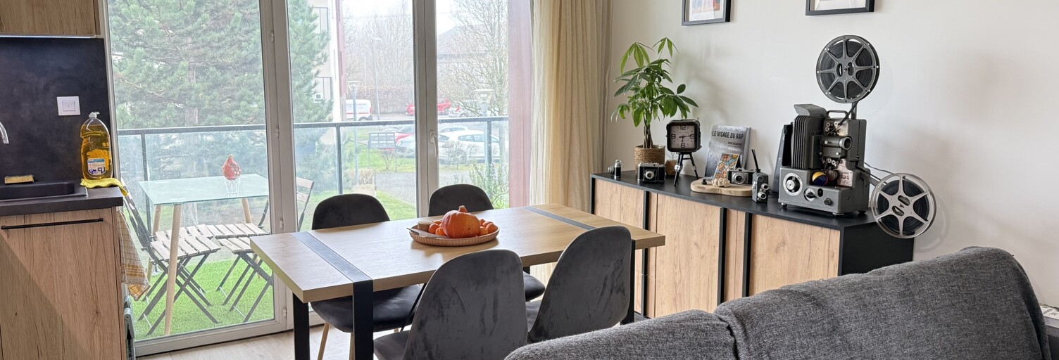 Appartement 2 Pièces 42 m² à vendre à Marly (59770)