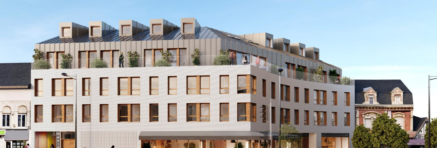 Appartement neuf T1, T2, T3 Pièce 20 à 65 m² à vendre à Maromme (76150)