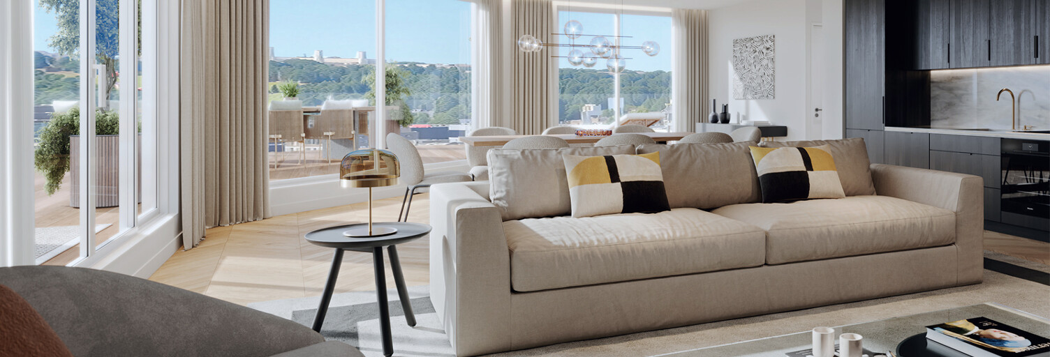 Appartement neuf T1, T2, T3, T4 Pièce 33 à 123 m² à vendre à Rouen (76000)