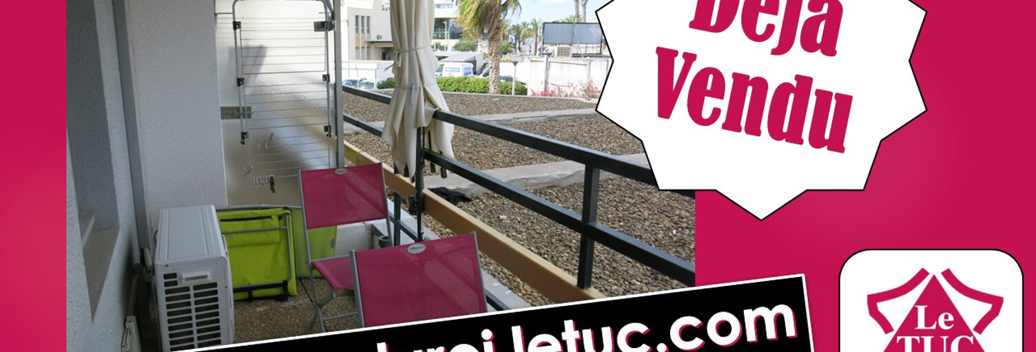 Appartement 1 Pièce 25 m² à vendre à Le Grau-du-Roi (30240)