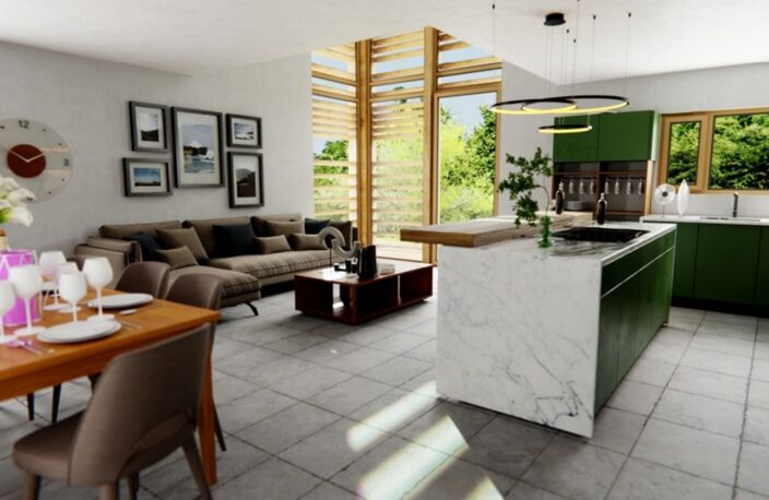 Maison contemporaine 124,5 m² – 5 pièces – Sannois 95110 (Quartier Pasteur) — photo 2
