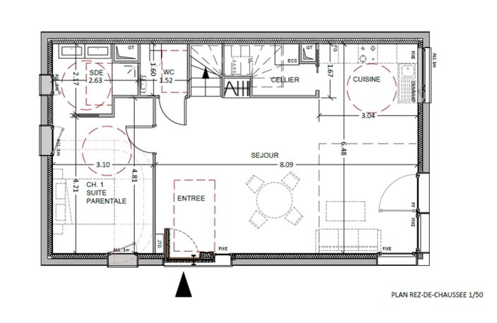 Maison contemporaine 124,5 m² – 5 pièces – Sannois 95110 (Quartier Pasteur) — photo 4