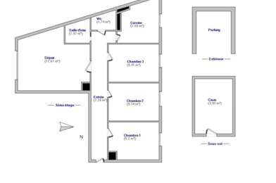 Appartement 4 pièces 224000 €