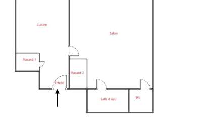 Appartement 1 pièces 59500 €