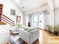 Duplex de 147 m2 - Dernier étage - Traversant et avec un balcon - 4 chambres - Proche canal / Métro église de Pantin — photo 2