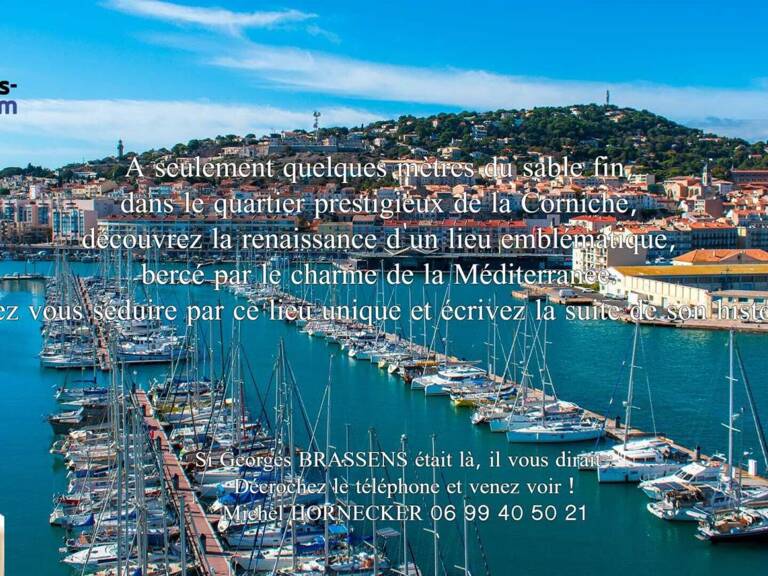 Corniche de Sète, T3 de Standing, Terrasse 20m² Soleil Levant, Accès direct plage, Vie de plain-pied — photo 1