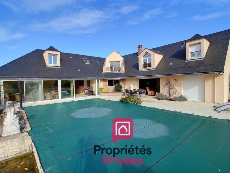 A seulement 1h de PARIS - PROPRIETE CONTEMPORAINE D'EXCEPTION de 350 m2 - PISCINE chauffée - JACUZZI - PARC ARBORE d'environ 4200  m2 - Classe énergétique A ! — photo 1