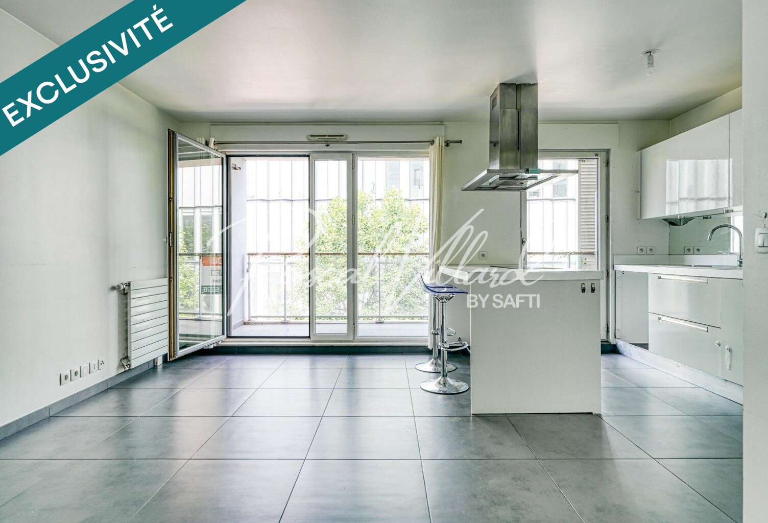 EXCLUSIVITÉ  BOULOGNE-BILLANCOURT QUARTIER ÎLE SEGUIN / RIVES DE SEINE  TRAPÈZE APPARTEMENT 3 PIÈCES TRÈS FONCTIONNEL — photo 1