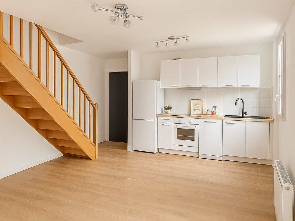 Duplex 2 pièces 49 m² entièrement rénové – Maisons-Alfort -Eglise