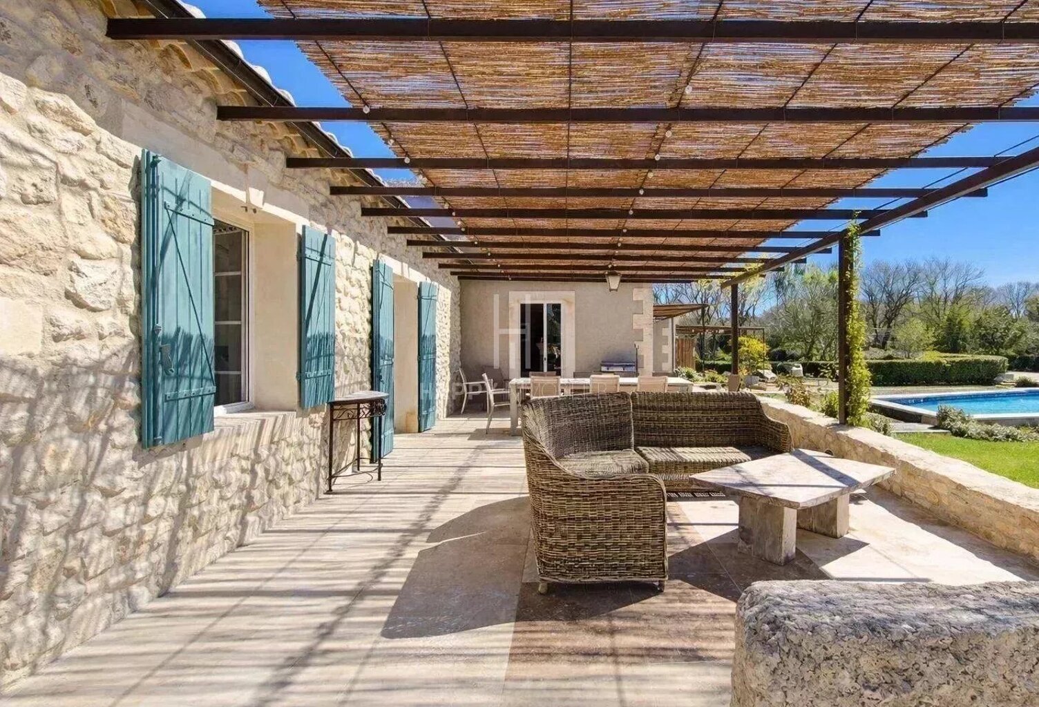 Maison de plain-pied très bien située, avec vue Alpilles — photo 1