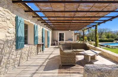 Maison de plain-pied très bien située, avec vue Alpilles — photo du bien