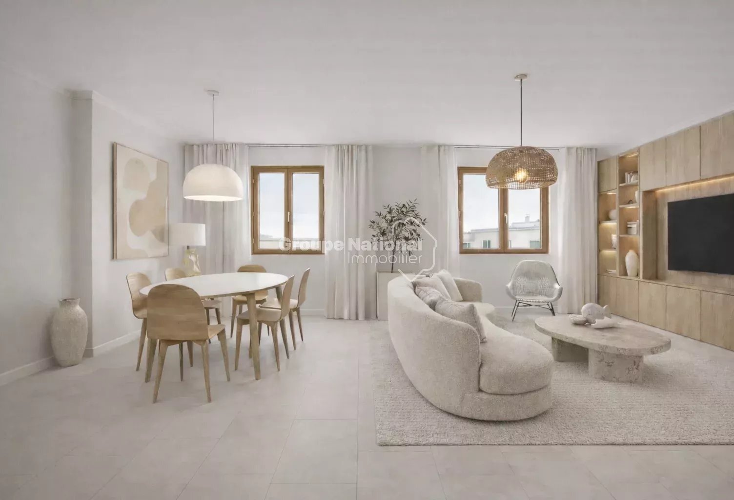 PERNES-LES-FONTAINES - APPARTEMENT LOT 12 DUPLEX T4 DE 123.57 M² — photo 1