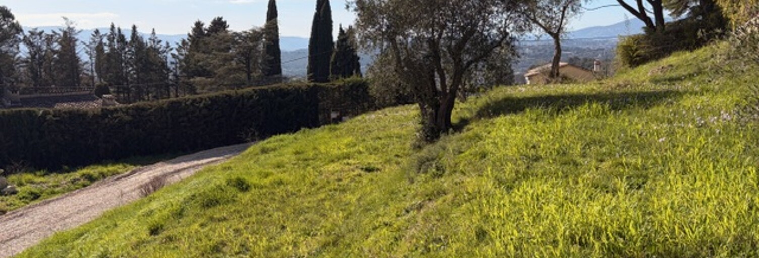 Terrain 1500 m² à construire Grasse (06130)