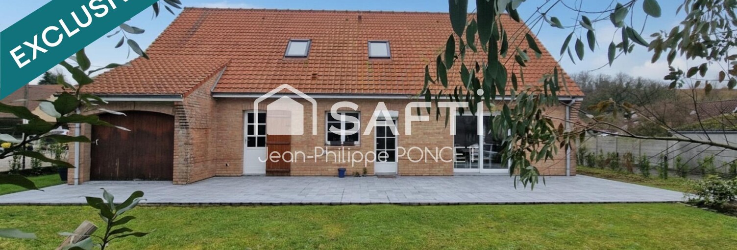 Maison 7 Pièces 147 m² à vendre à Tubersent (62630)