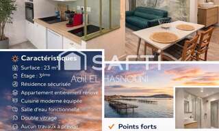 Appartement 1 Pièce 23 m² à vendre à Balaruc-les-Bains (34540)