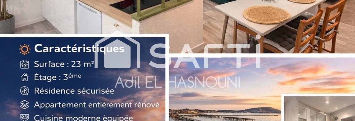 Appartement 1 Pièce 23 m² à vendre à Balaruc-les-Bains (34540)