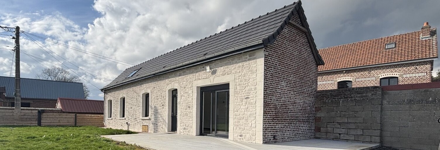 Maison 3 Pièces 75 m² à vendre à Mesnil-en-Arrouaise (80360)