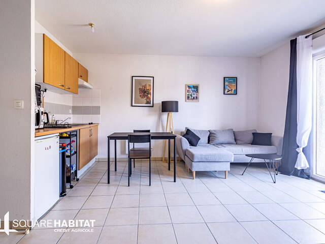 Appartement T2 vendu loué avec balcon et parking — photo du bien