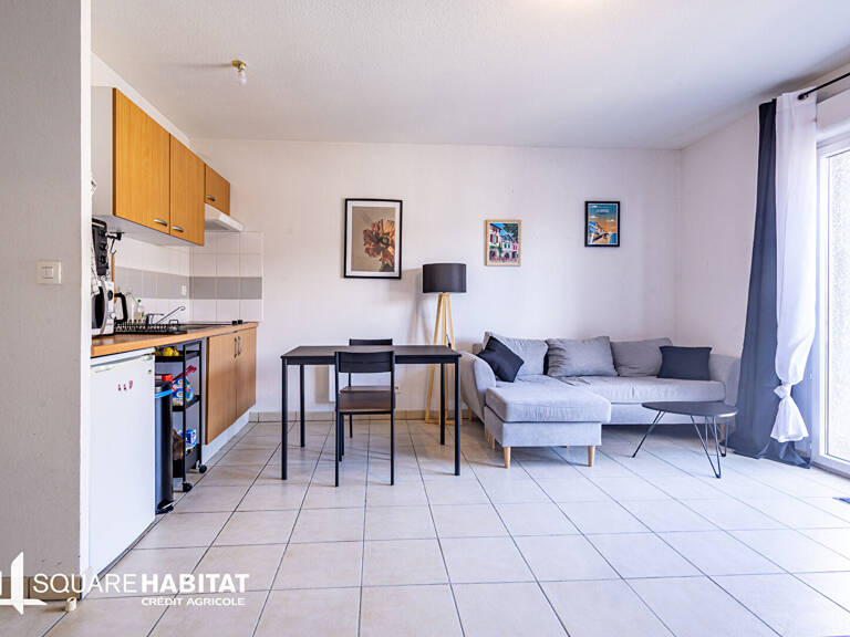 Appartement T2 vendu loué avec balcon et parking — photo 1