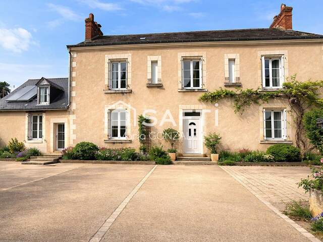 Presbytère emblématique au Sud de Tours, véritable trésor du XVIIIe siècle — photo du bien