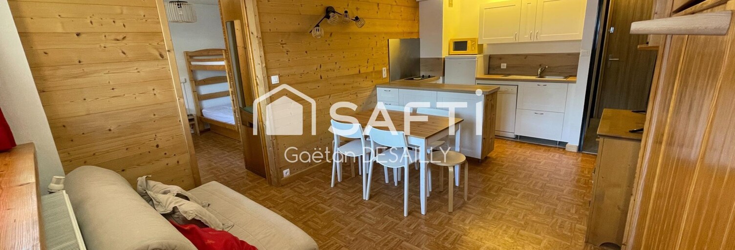 Appartement 2 Pièces 33 m² à vendre à La Plagne-Tarentaise (73210)