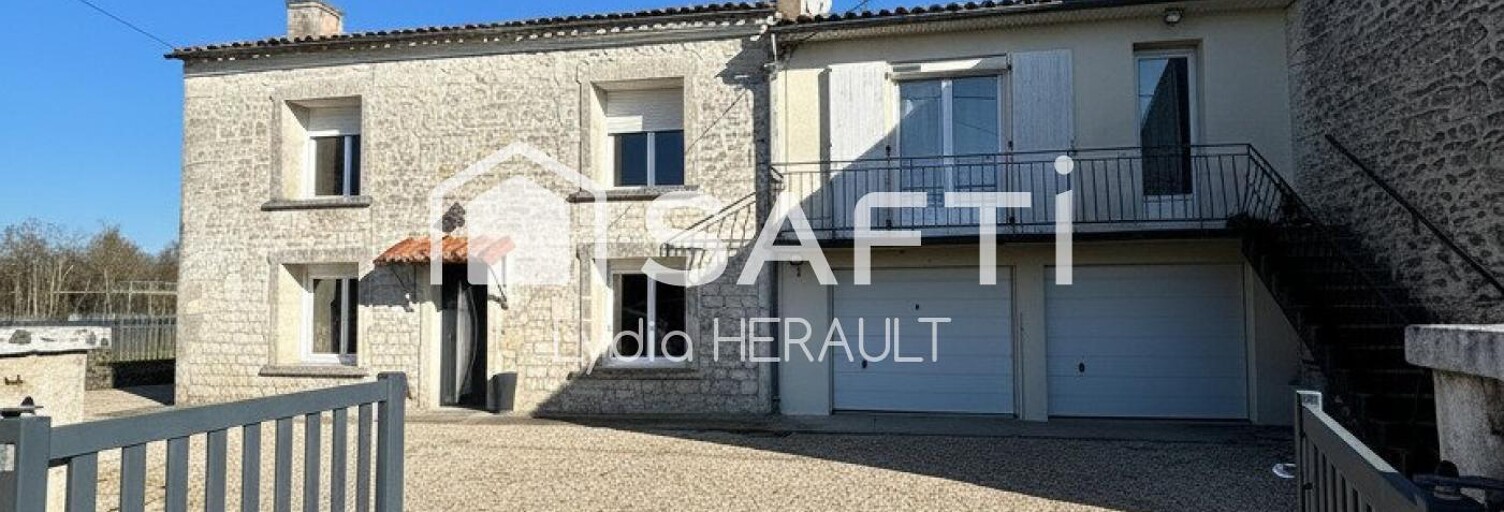 Maison 5 Pièces 168 m² à vendre à Mainxe-Gondeville (16200)