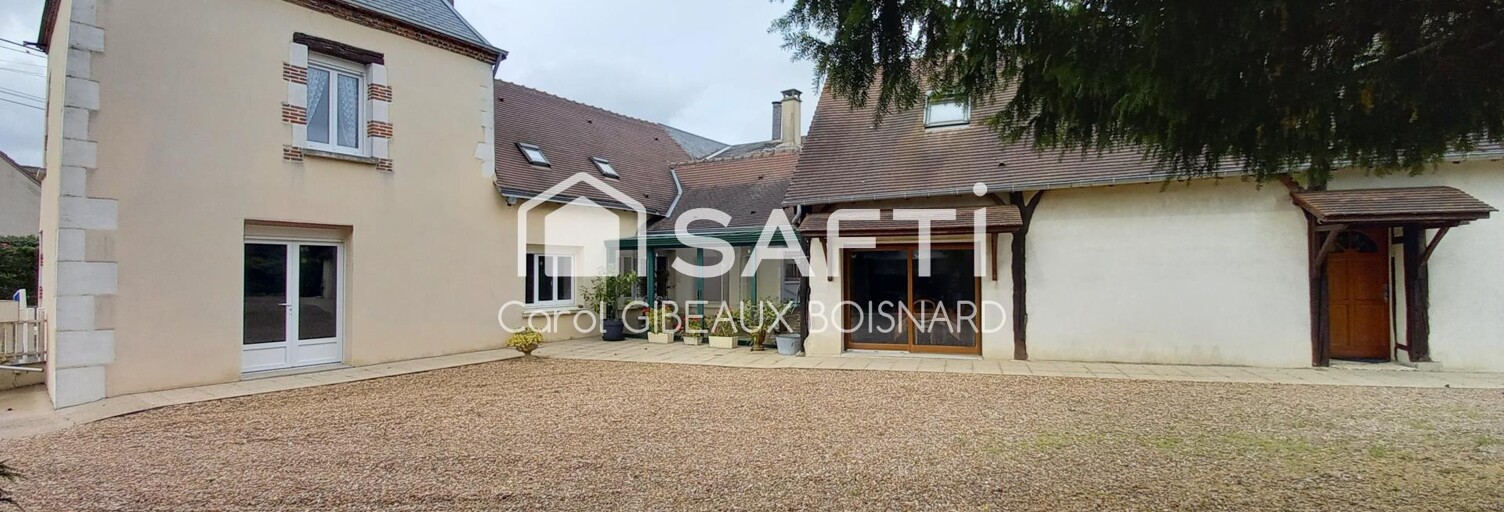 Maison 8 Pièces 188 m² à vendre à Cloyes-les-Trois-Rivières (28220)