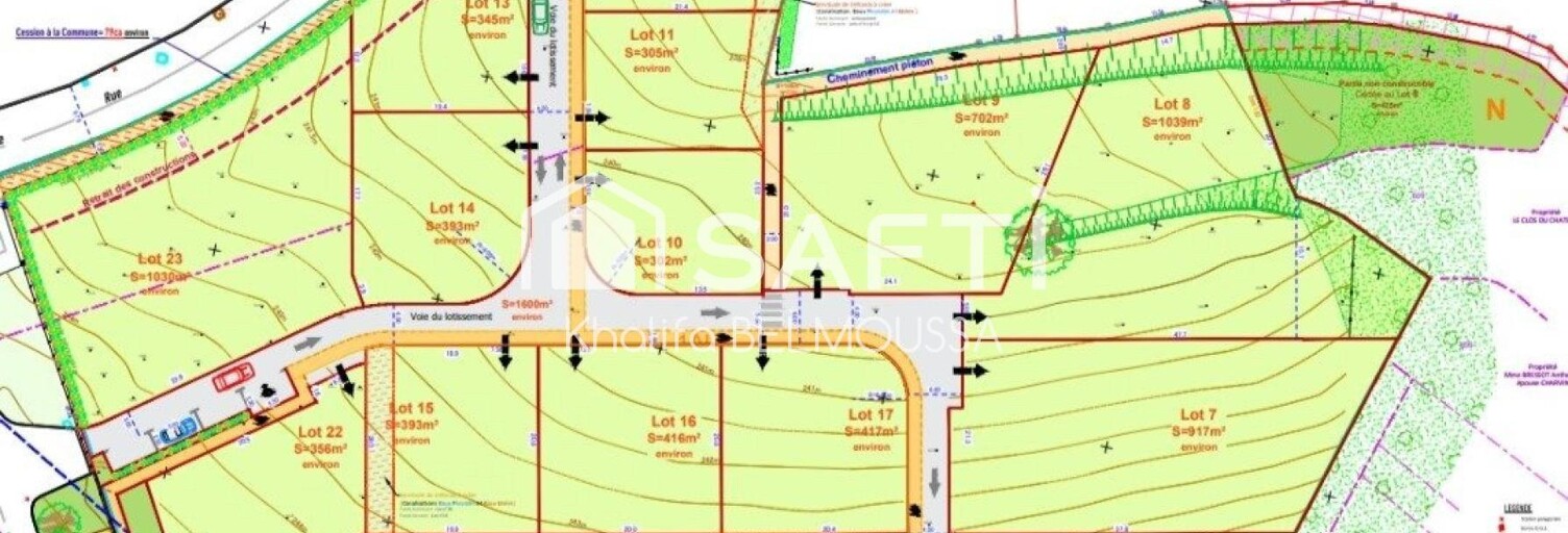 Terrain  395 m² à vendre à Cressin-Rochefort (01350)