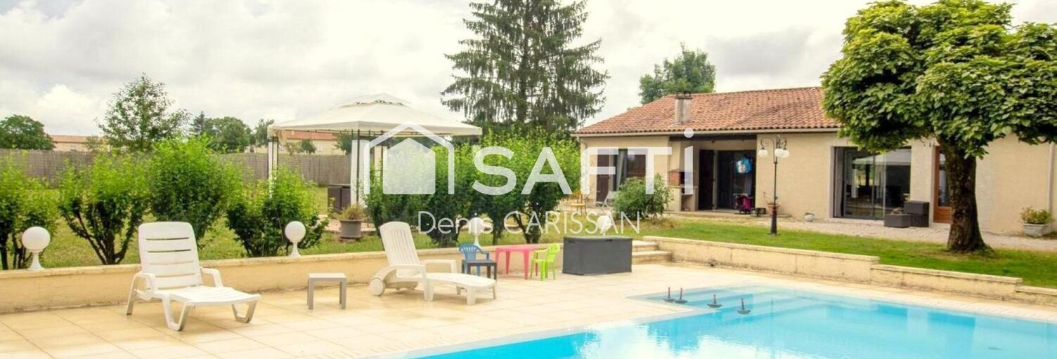 Maison 6 Pièces 130 m² à vendre à Ribagnac (24240)