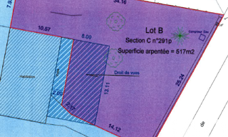 Terrain  517 m² à vendre à La Houssaye-en-Brie (77610)