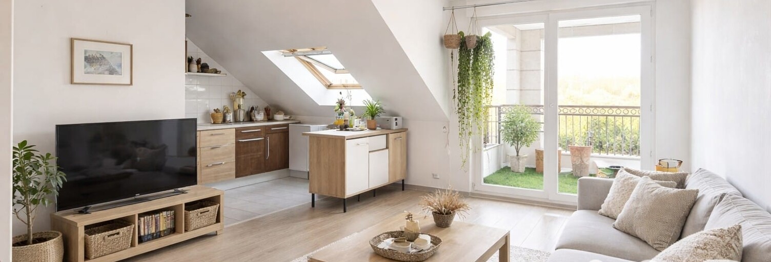 Appartement 2 Pièces 47 m² à vendre à Brie-Comte-Robert (77170)