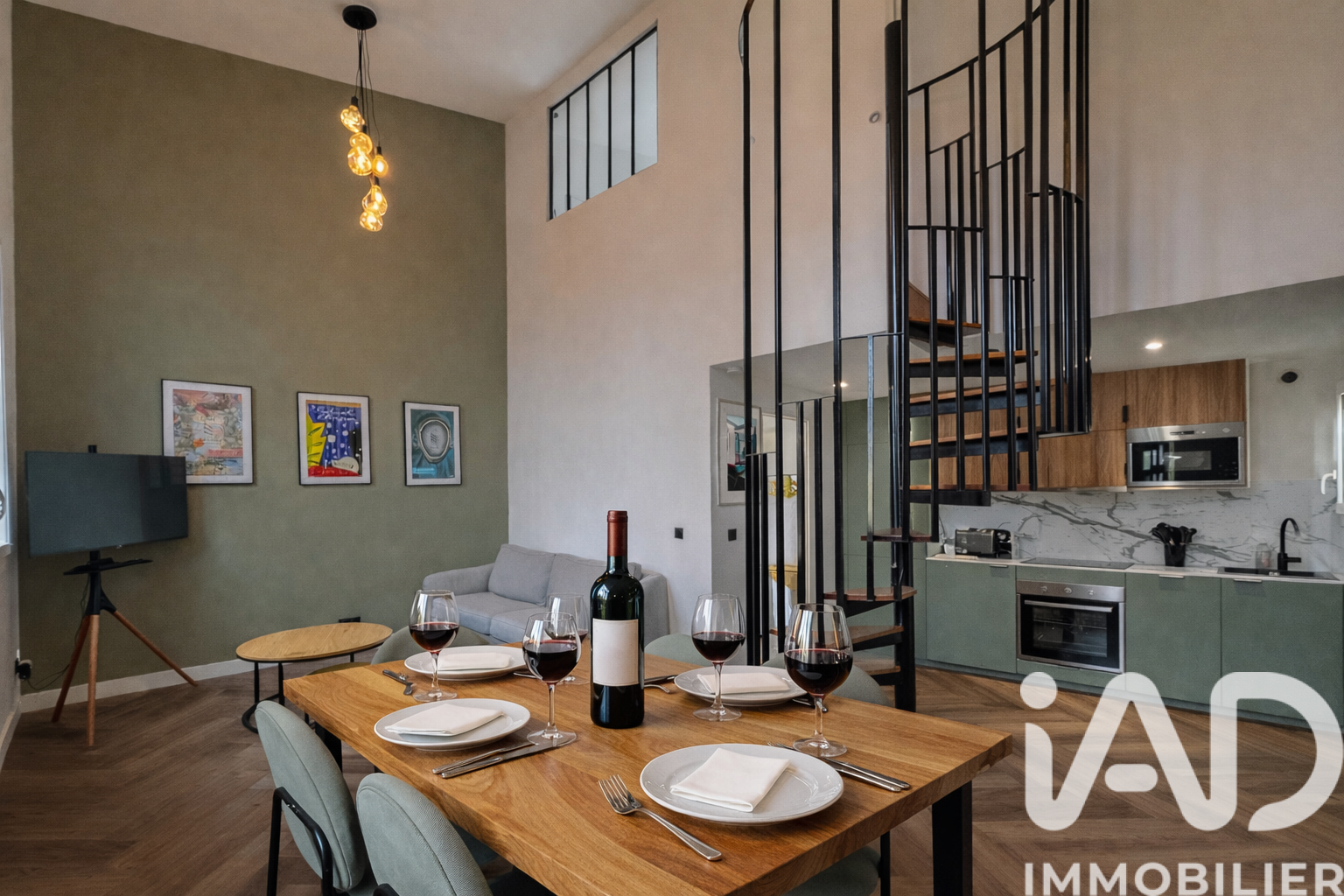 Avignon - 53m² - 3p. - 2ch.