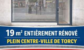 Commerce  19 m² à louer à Torcy (77200)