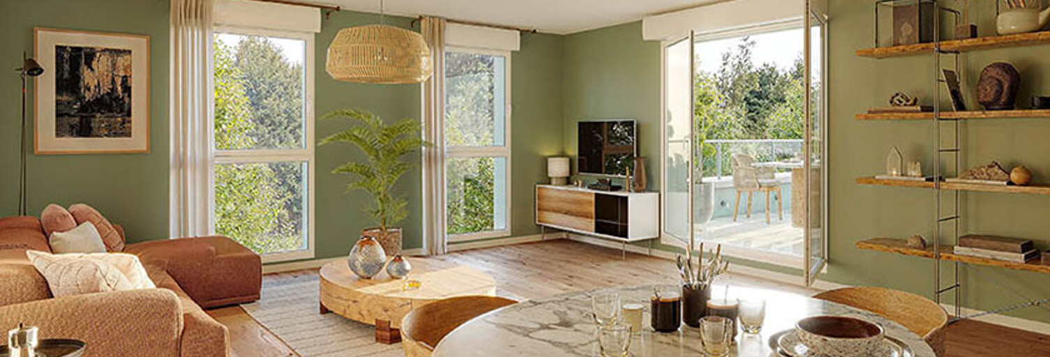 Appartement neuf T3, T4, T5 Pièce 61 à 112 m² à vendre à Villeneuve-d'Ascq (59650)