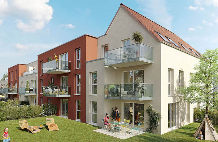 Programme neuf à Villeneuve-d'Ascq : une adresse rare avec appartements et maisons au cœur du quartier prisé d'Ascq — photo 4