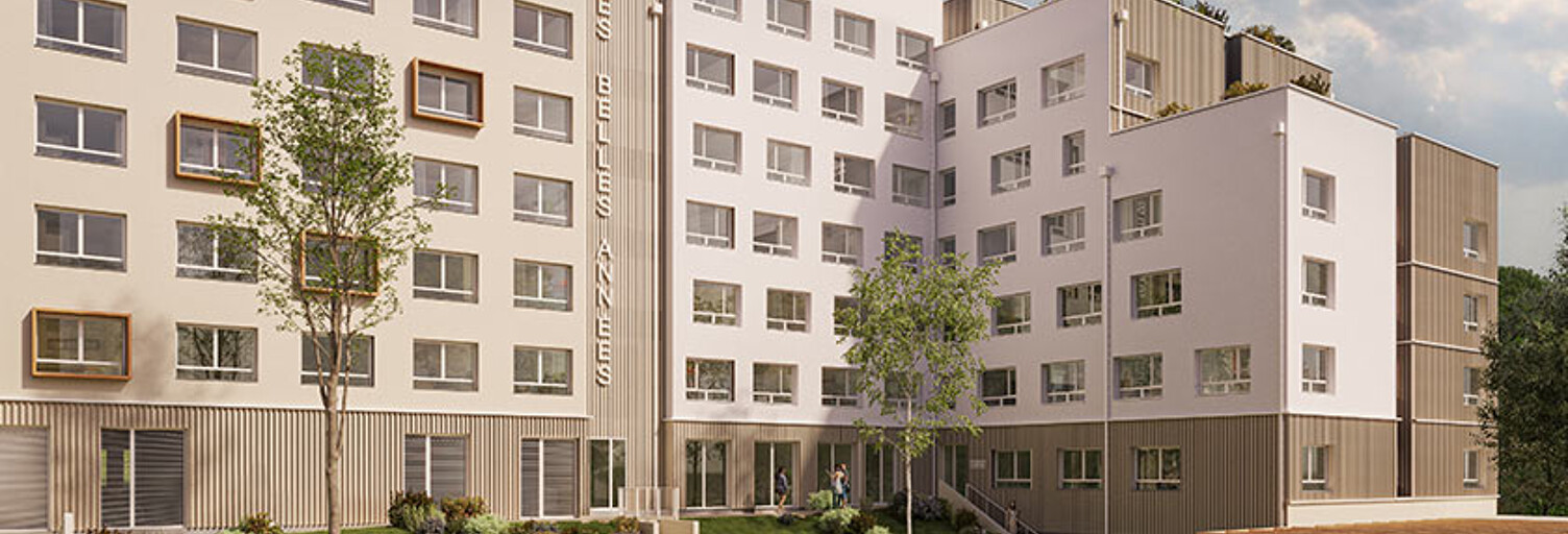 Appartement neuf T1, T2, T3 Pièce 17 à 47 m² à vendre à Lorient (56100)