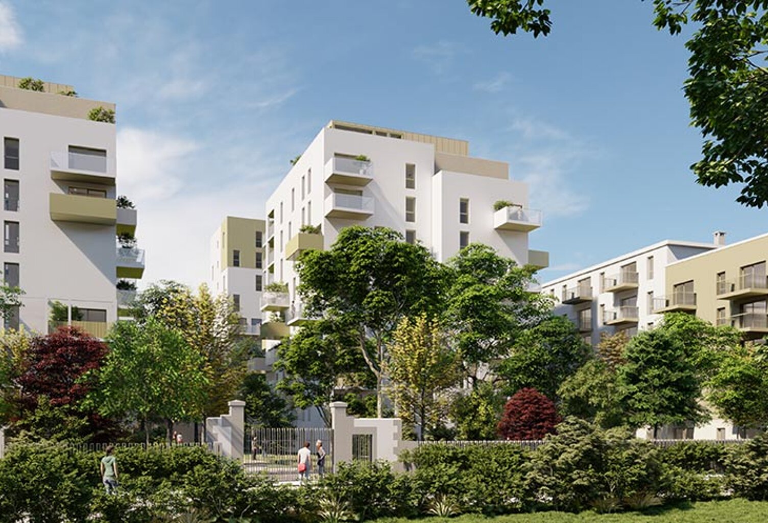 Découvrez Le Clos du Parc : votre programme neuf à Clermont-Ferrand sur le site Origine Franc Rosier — photo 1