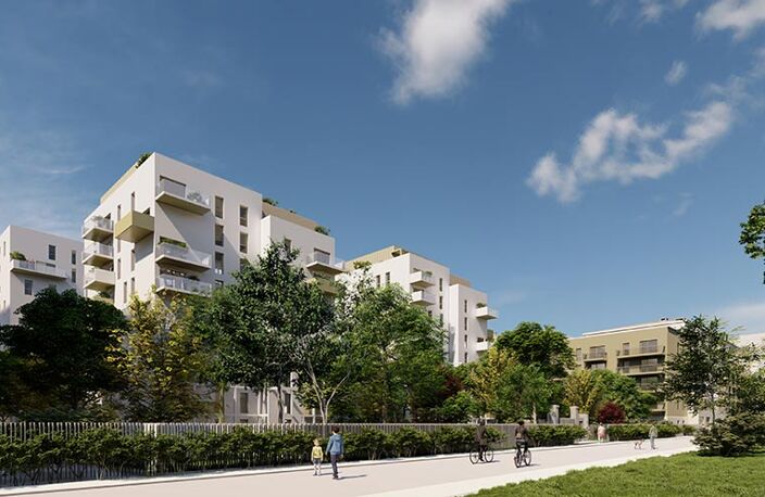 Découvrez Le Clos du Parc : votre programme neuf à Clermont-Ferrand sur le site Origine Franc Rosier — photo 2