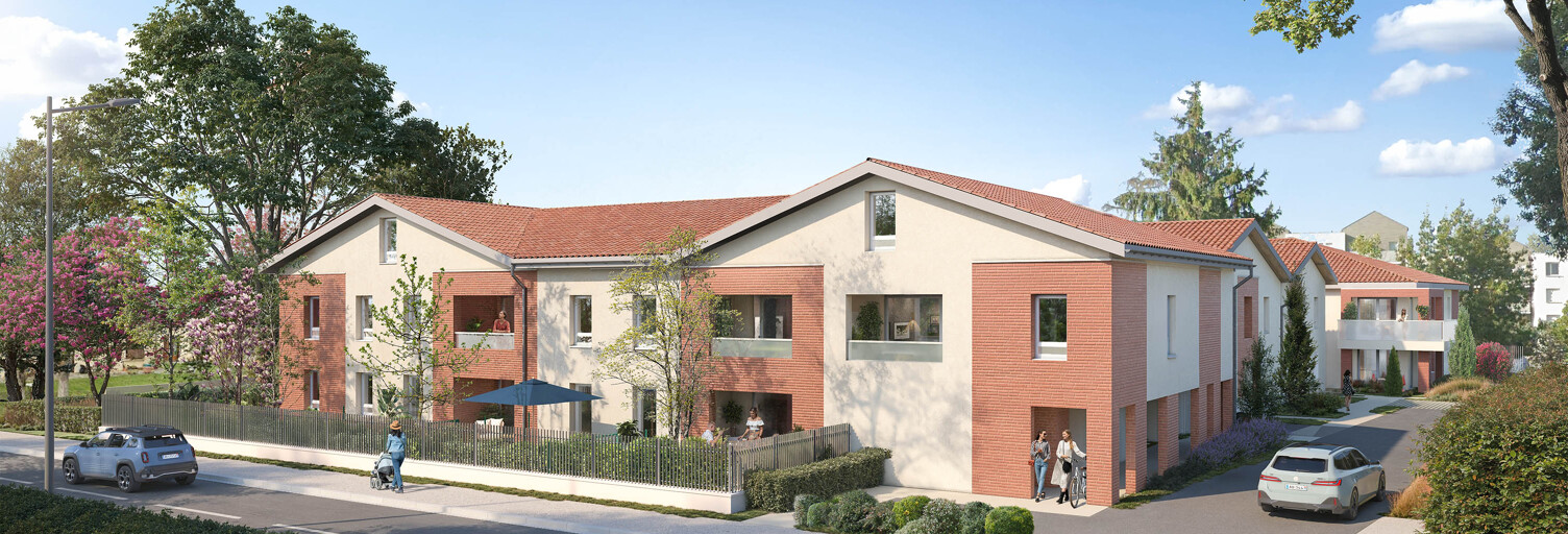 Appartement neuf T2, T3 Pièce 40 à 61 m² à vendre à Toulouse (31000)