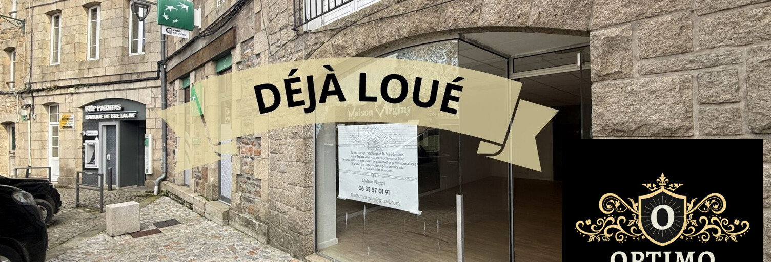 Commerce  70 m² à louer à Paimpol (22500)