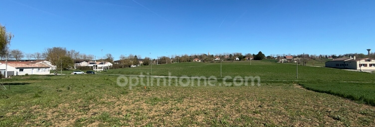 Terrain  885 m² à vendre à Cadours (31480)