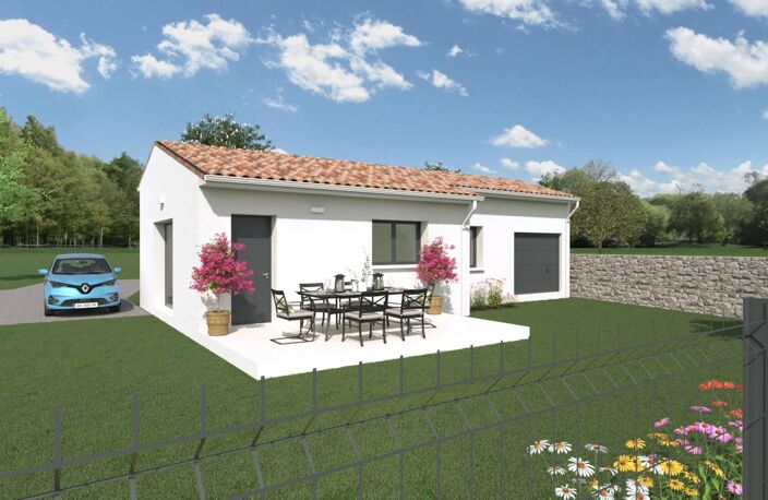 CHOMERAC: Maison 2 chambres - 70 m²h — photo 2