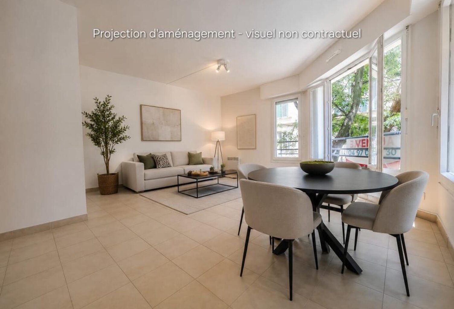 APPARTEMENT D'ANGLE 2P 53m² À 10MN DE LA RUE D'ANTIBES — photo 1