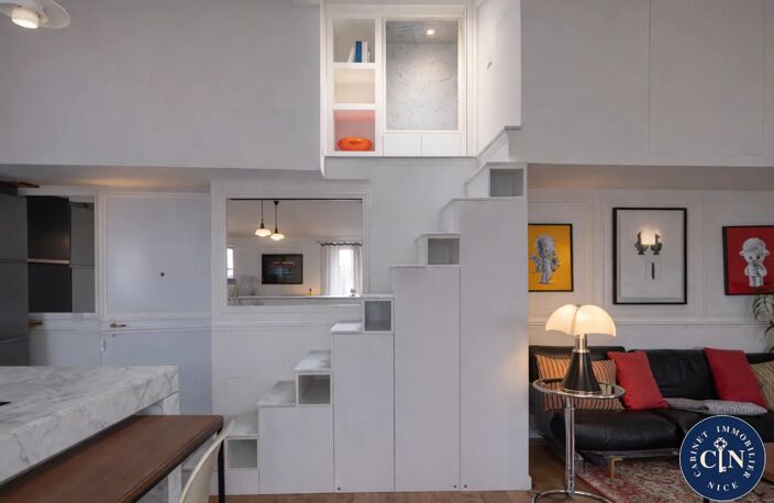 Appartement duplex – Dernier étage – Charme & rénovation – Nice — photo 3