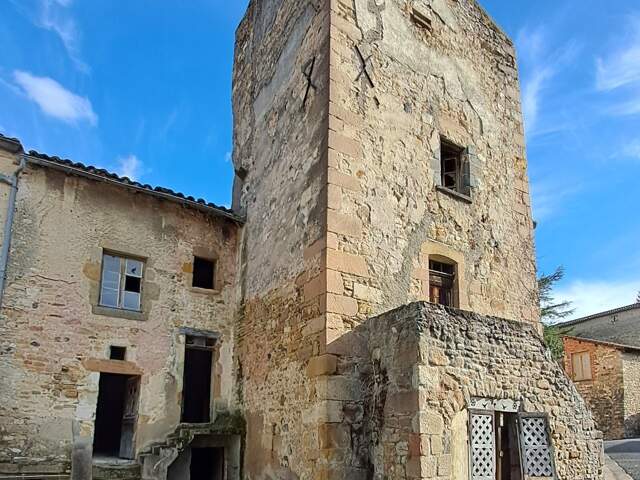 Batisse de caractère en pierre à rénover  SAUVAGNAT SAINTE MARTHE (63) — photo du bien