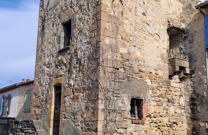 Batisse de caractère en pierre à rénover  SAUVAGNAT SAINTE MARTHE (63) — photo 4
